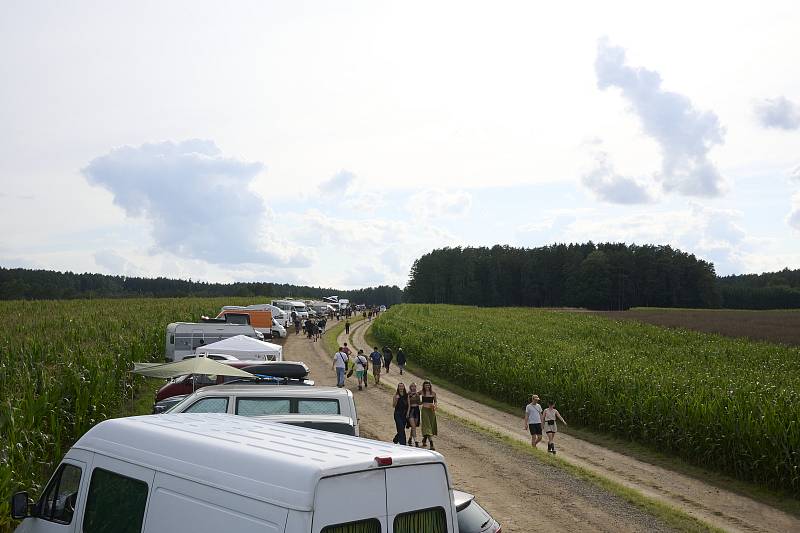 Laufwege Klangtherapie Festival Camping