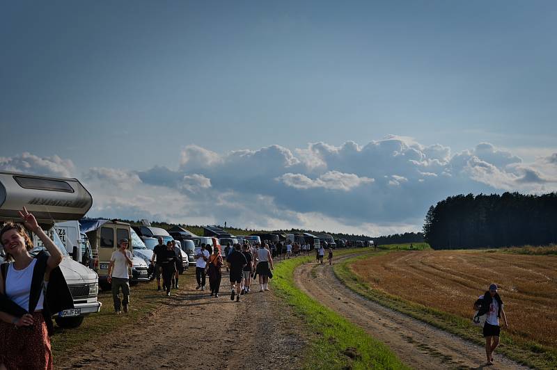 Wege auf dem Campingplatz Klangtherapie Festival
