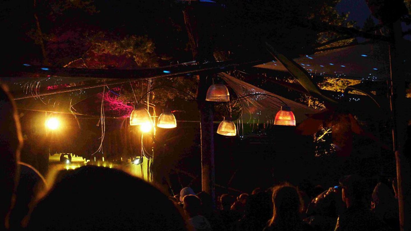Deko Zauberwäldchen Klangtherapie Festival